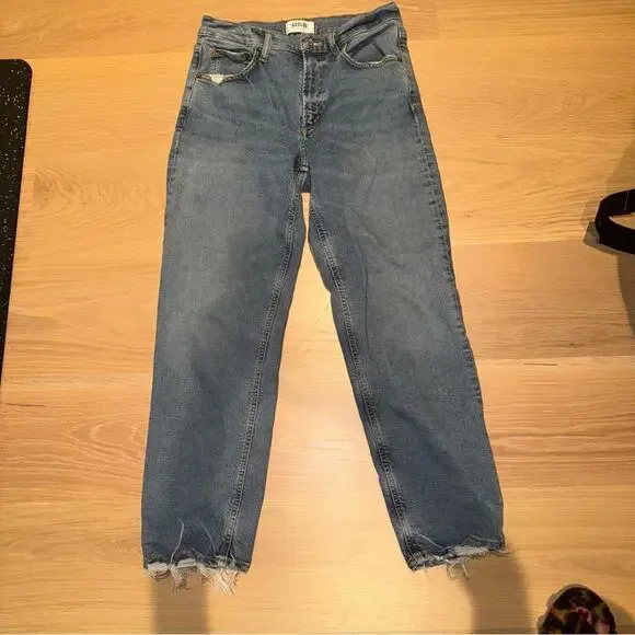 AGOLDE Kye Mid-Rise Straight Crop Jean 26 - Picture 8 of 14